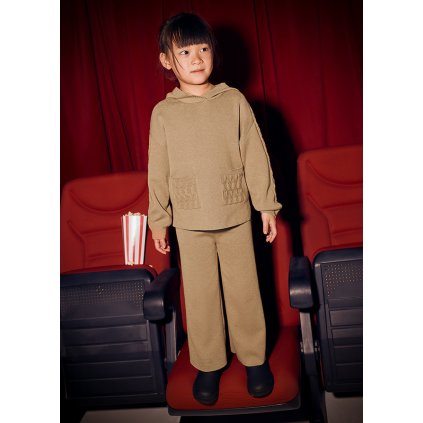 MAYORAL 2 dielny pletený set - Béžová (Veľkosť 140)