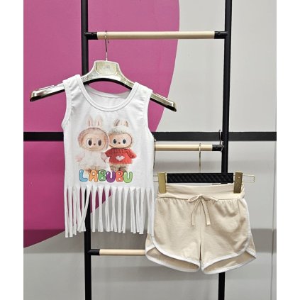 LABUBU 2 dielny dievčenský set - Mnohofarebné (Veľkosť 152/158)