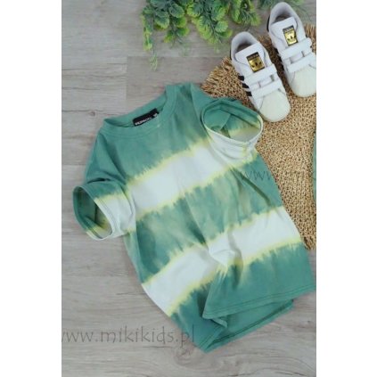 Chlapčenské tričko s krátkym rukávom - Zelená (Veľkosť 116)