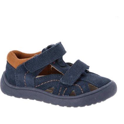 Barefoot kožené sandále PROTETIKA - Modrá (Veľkosť 32)