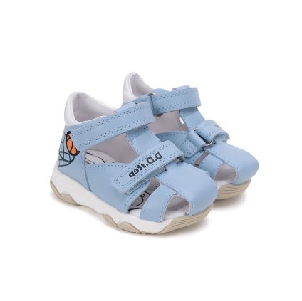 D.D.STEP sandále s uzavretou špičkou - Modrá (Veľkosť 31)