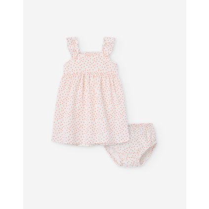 Dievčenské letné šaty - Ružová (Veľkosť 86)