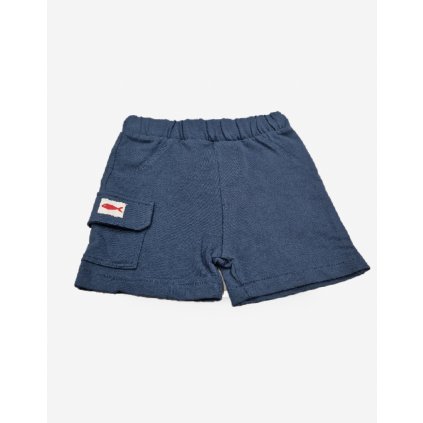 Chlapčenské krátke nohavice - Modrá (Veľkosť 92)