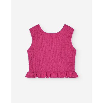 Dievčenský letný top - Cyklámenová (Veľkosť 152)
