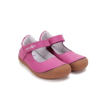 D.D.STEP barefoot dievčenské baleríny - Ružová (Veľkosť 34)