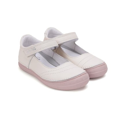 D.D.STEP celokožené baleríny - Cream (Veľkosť 32)