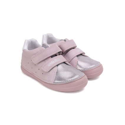 Celokožená dievčenská obuv D.D.STEP - Ružová (Veľkosť 37)