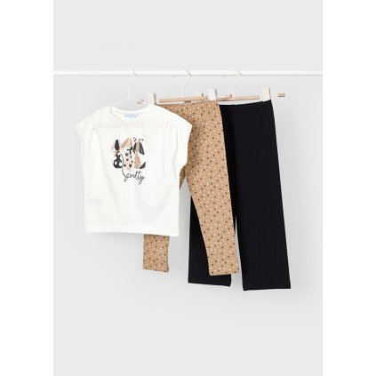 3 dielny dievčenský set - Čierna (Veľkosť 116)