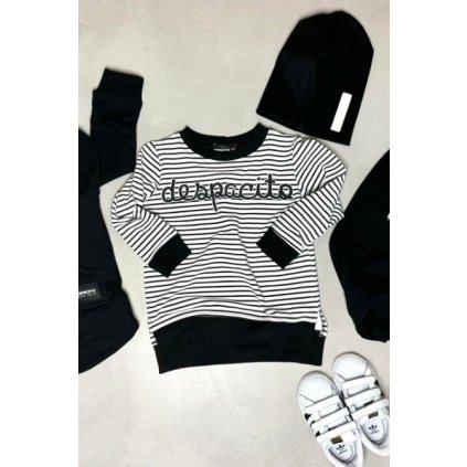 Chlapčenské tričko s dlhým rukávom Despacito - Čierna (Veľkosť 140)