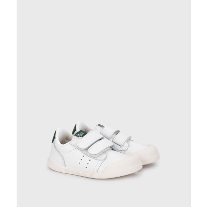 Barefoot detské kožené tenisky IGOR - Biela (Veľkosť 31)