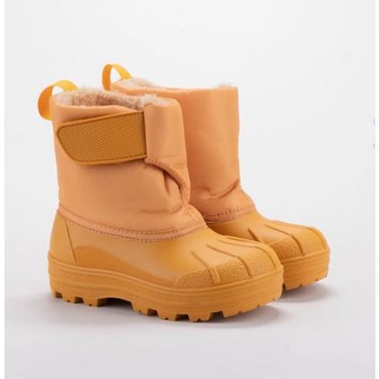 Chlapčenské zimné snehule IGOR - Žltá (Veľkosť 30)