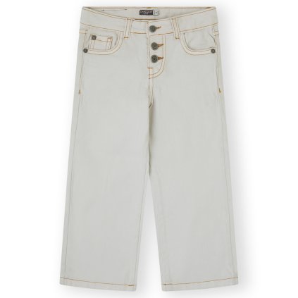 Dievčenské voľné rifle - Cream (Veľkosť 110)