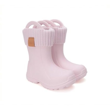Ultraľahké zateplené gumáky D.D.STEP - Ružová (Veľkosť 26/27)