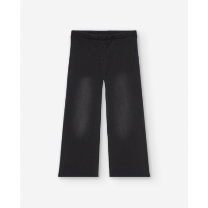 Dievčenské rozšírené nohavice - Čierna (Veľkosť 110)