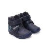 Chlapčenské barefoot zimné čižmy D.D.STEP - Modrá (Veľkosť 21)
