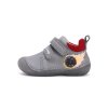 D.D.STEP chlapčenské celokožené topánky - Sivá (Veľkosť 23)