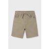 MAYORAL rifľové bermudy so šnúrkou v páse - Hnedá (Veľkosť 152)