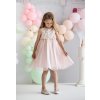 Elegantné dievčenské tylové šaty - Ružová (Veľkosť 110)