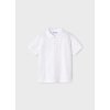 MAYORAL chlapčenská basic polokošeľa - Biela (Veľkosť 98)
