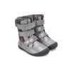 Dievčenské barefoot zimné čižmy D.D.STEP (Veľkosť 36, Farba Sivá)