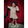 MAYORAL dievčenské bavlnené šaty - tunika - Béžová (Veľkosť 140)