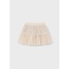 MAYORAL dievčenská tylová sukňa - Béžová (Veľkosť 140)