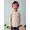 MAYORAL chlapčenské tričko s dlhým rukávom - Béžová (Veľkosť 140)