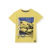 Chlapčenské tričko s krátkym rukávom - Žltá (Veľkosť 140)
