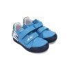LED svietiaca chlapčenská obuv D.D.STEP - Modrá (Veľkosť 30)