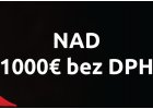 Darčeky k objednávke - nákup nad 1000€ bez DPH