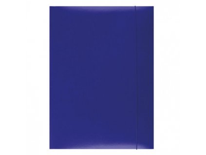 Kartónový obal s gumičkou Office Products modrý