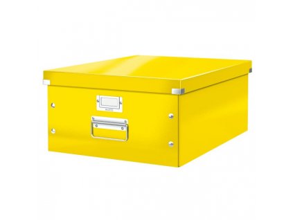 Veľká krabica A3 Click & Store žltá