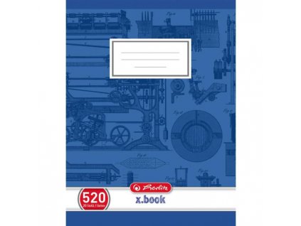 Zošit Herlitz 520 A5 čistý 70g/m2