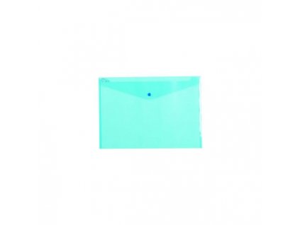 Plastový obal A5 s cvočkom priehľadný modrý