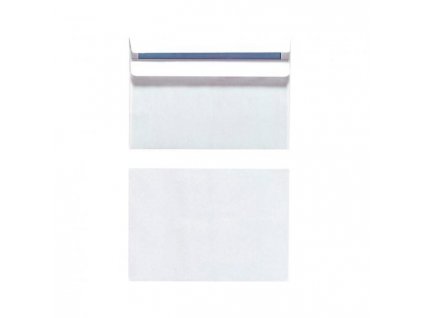 Poštové obálky C6 Herlitz samolepiace s vnútornou potlačou, biele, 25 ks