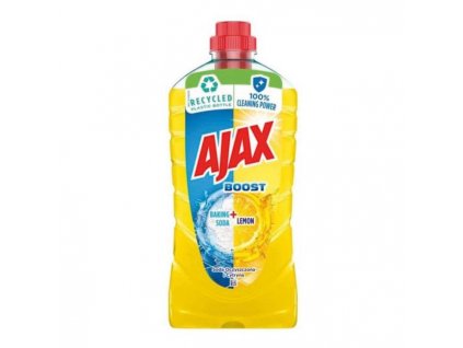 Ajax na podlahy Boost Baking 1 l Soda & Lemon (žltý)