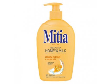 Mitia tekuté mydlo 500 ml - Med&Mlieko