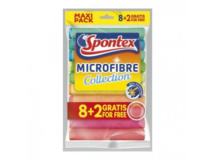 Utierky Spontex Microfibre 8 + 2 ZDARMA