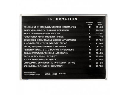 Informačná tabuľa PREMIUM 40x60 cm