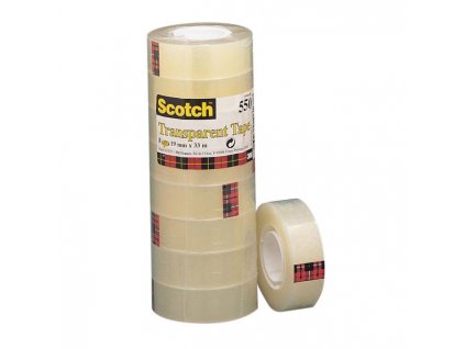 Lepiaca páska Scotch 550 19 mm x 33 m 8ks