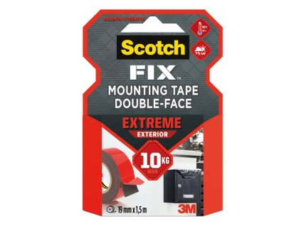 Montážna páska Scotch do exteriéru, 19 mm x 1,5 m