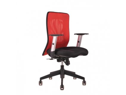 Kancelárska stolička CALYPSO červená