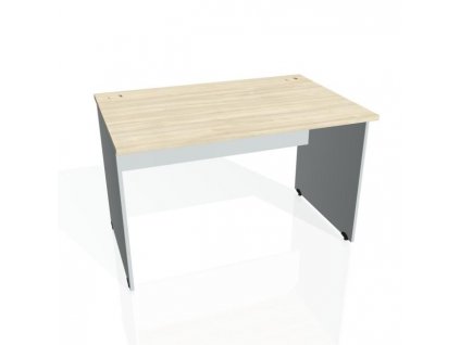 Pracovný stôl Gate, 120x75,5x80 cm, agát/sivý