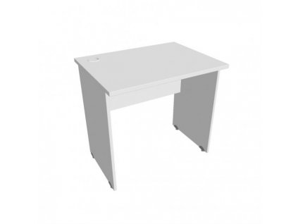 Pracovný stôl Gate, 80x75,5x60 cm, biely/biely