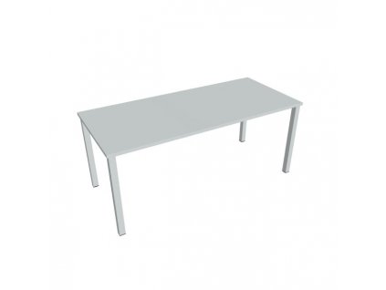 Rokovací stôl Uni, 180x75,5x80 cm, sivá/sivá