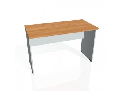 Pracovný stôl Gate, 120x75,5x60 cm, jelša/sivý