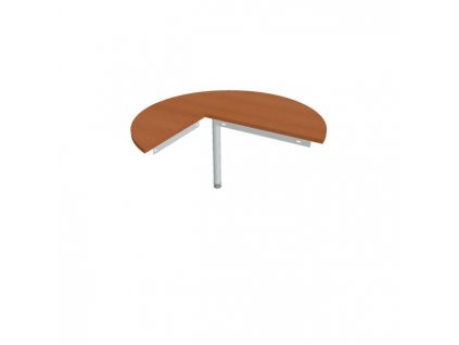 Doplnkový stôl Gate, pravý, 120x75,5 cm, čerešňa/kov