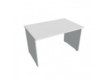 Pracovný stôl Gate, 120x75,5x80 cm, biely/sivý