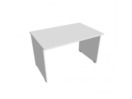 Pracovný stôl Gate, 120x75,5x80 cm, biely/biely