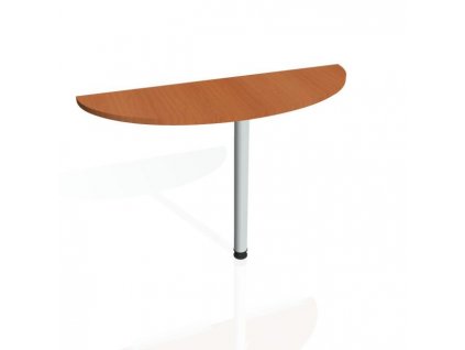 Doplnkový stôl Gate, 120x75,5x40 cm, čerešňa/kov